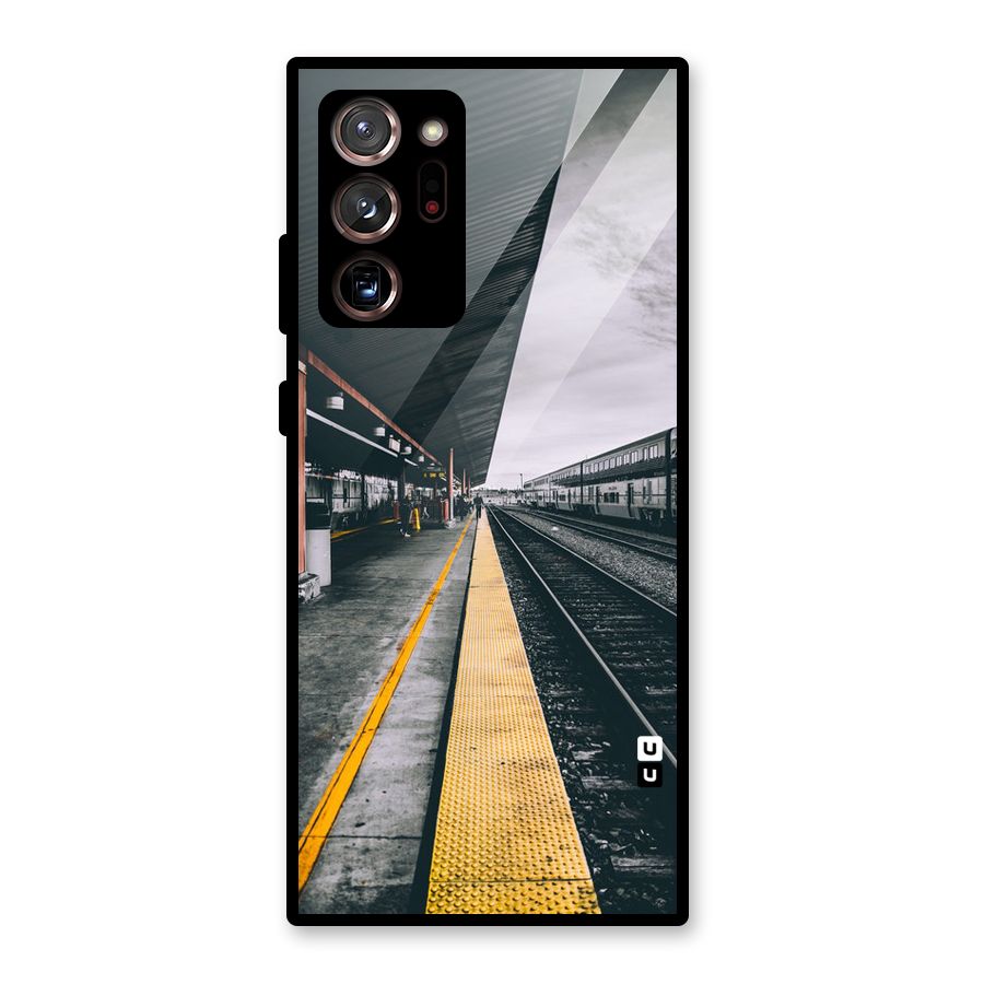 Railway Track Glass Back Case for Galaxy Note 20 Ultra