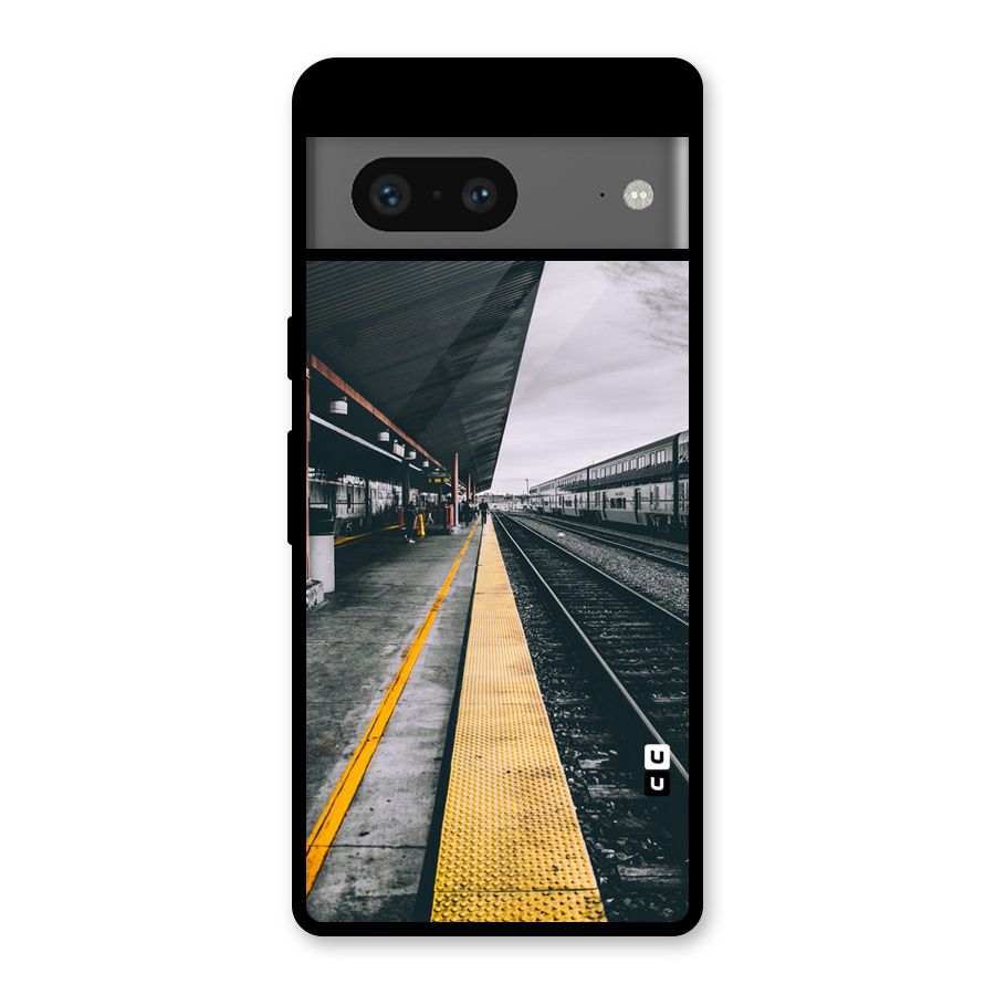 Railway Track Glass Back Case for Google Pixel 7
