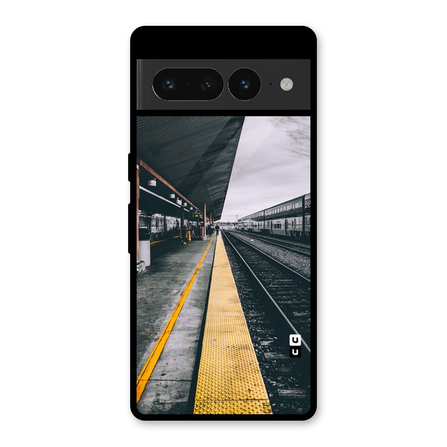 Railway Track Glass Back Case for Google Pixel 7 Pro