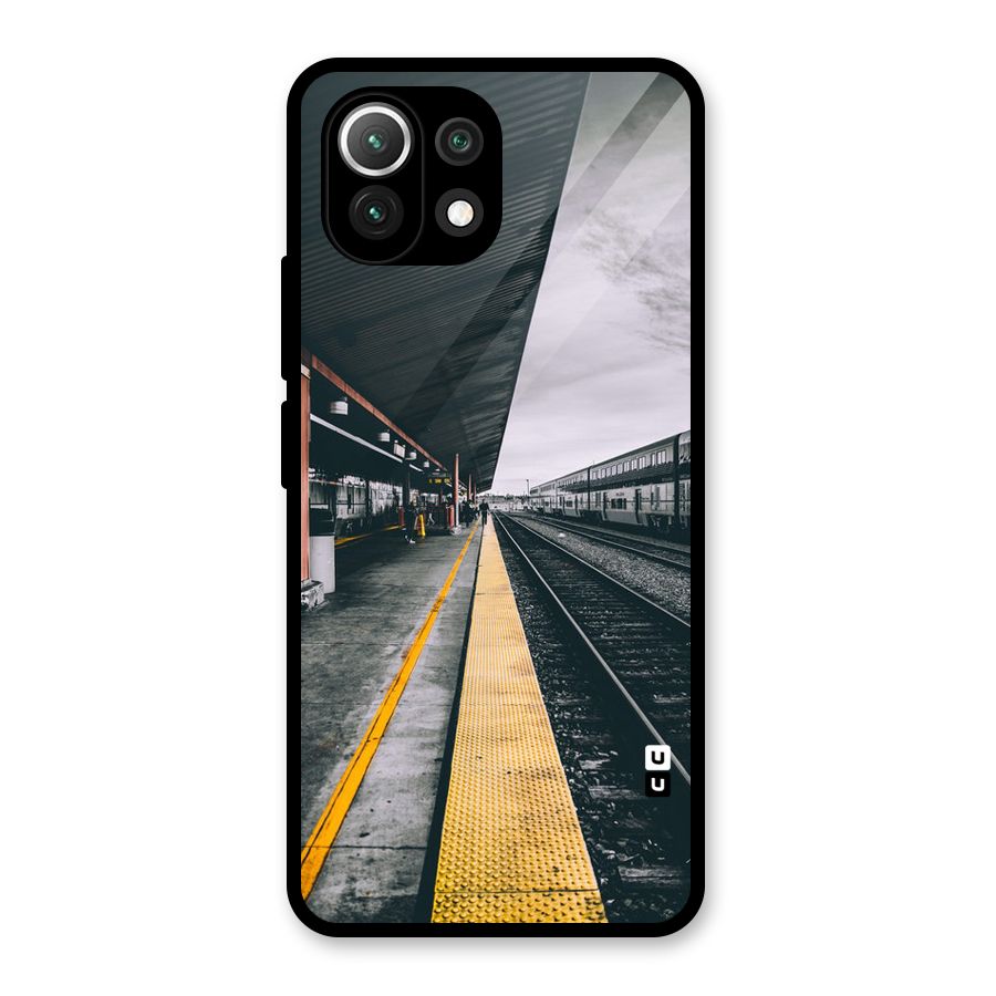 Railway Track Glass Back Case for Mi 11 Lite NE 5G