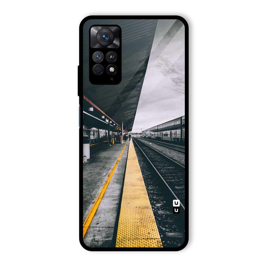 Railway Track Glass Back Case for Redmi Note 11 Pro