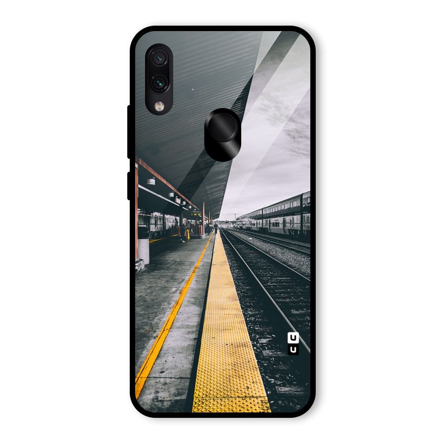 Railway Track Glass Back Case for Redmi Note 7 Pro