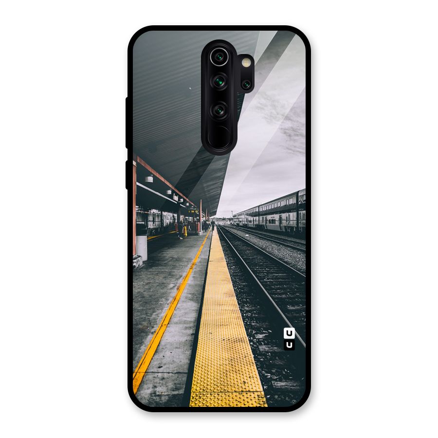 Railway Track Glass Back Case for Redmi Note 8 Pro