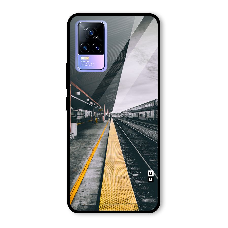Railway Track Glass Back Case for Vivo Y73