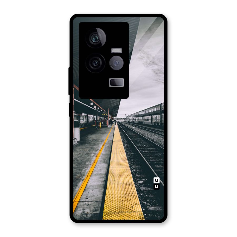 Railway Track Glass Back Case for Vivo iQOO 11 5G
