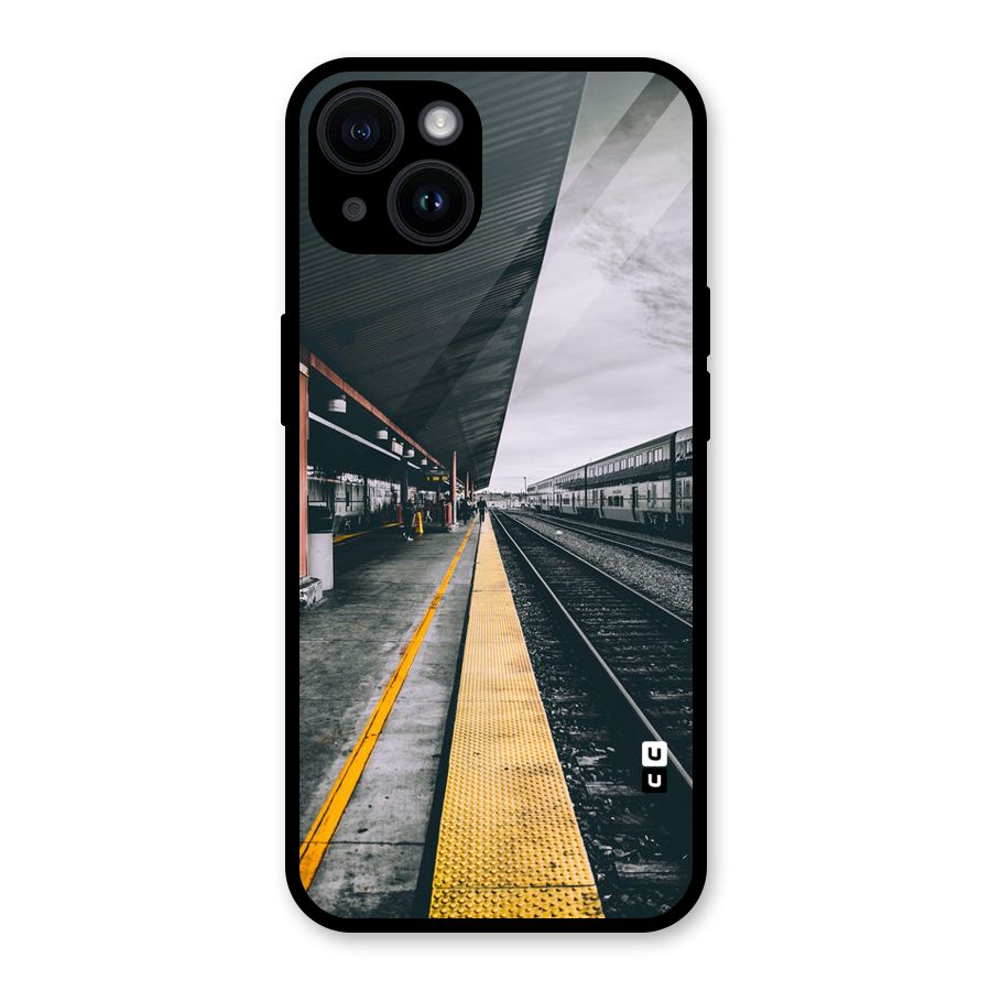 Railway Track Glass Back Case for iPhone 14