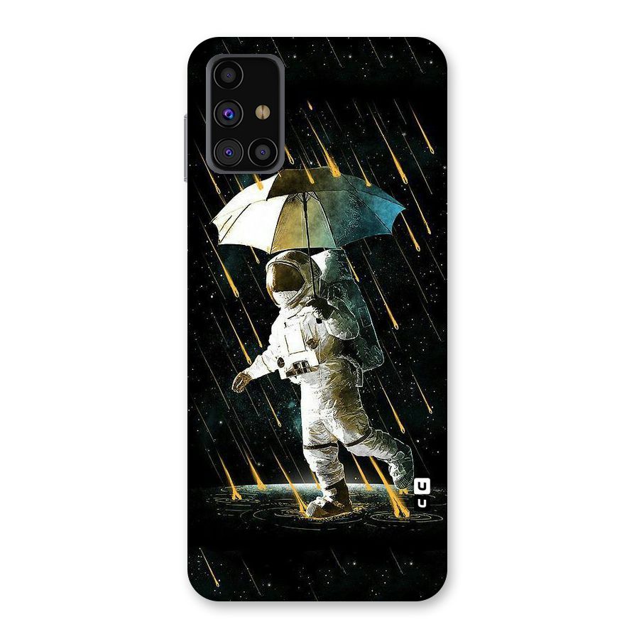 Rain Spaceman Back Case for Galaxy M31s