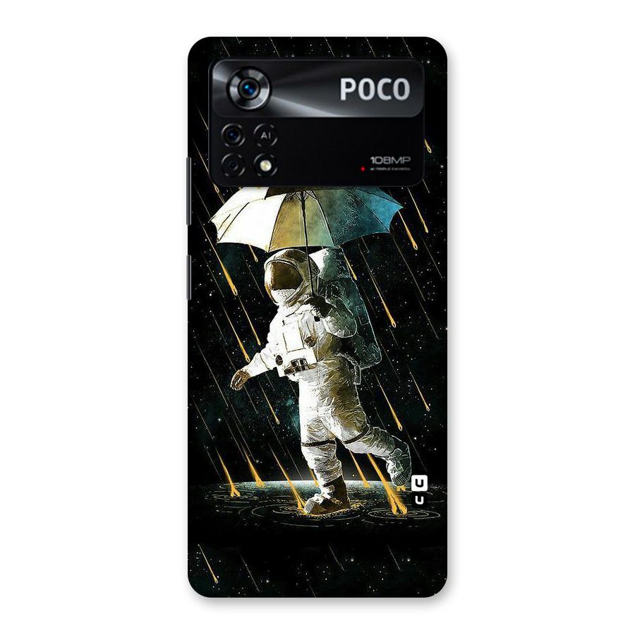 Rain Spaceman Back Case for Poco X4 Pro 5G