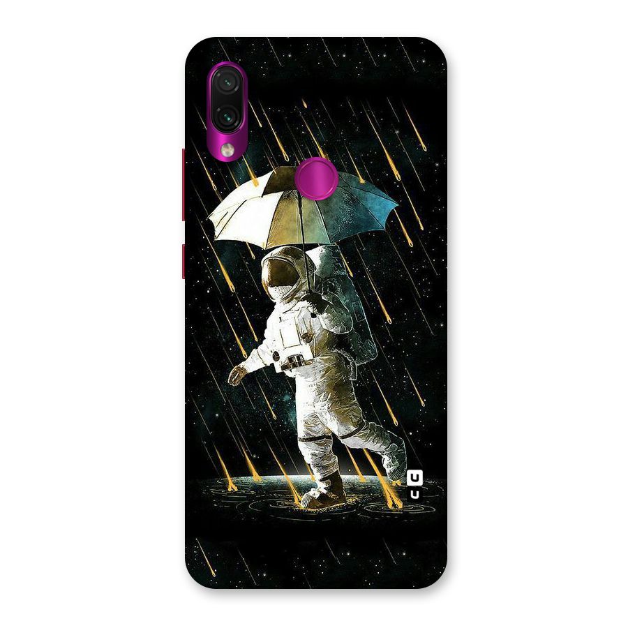 Rain Spaceman Back Case for Redmi Note 7 Pro