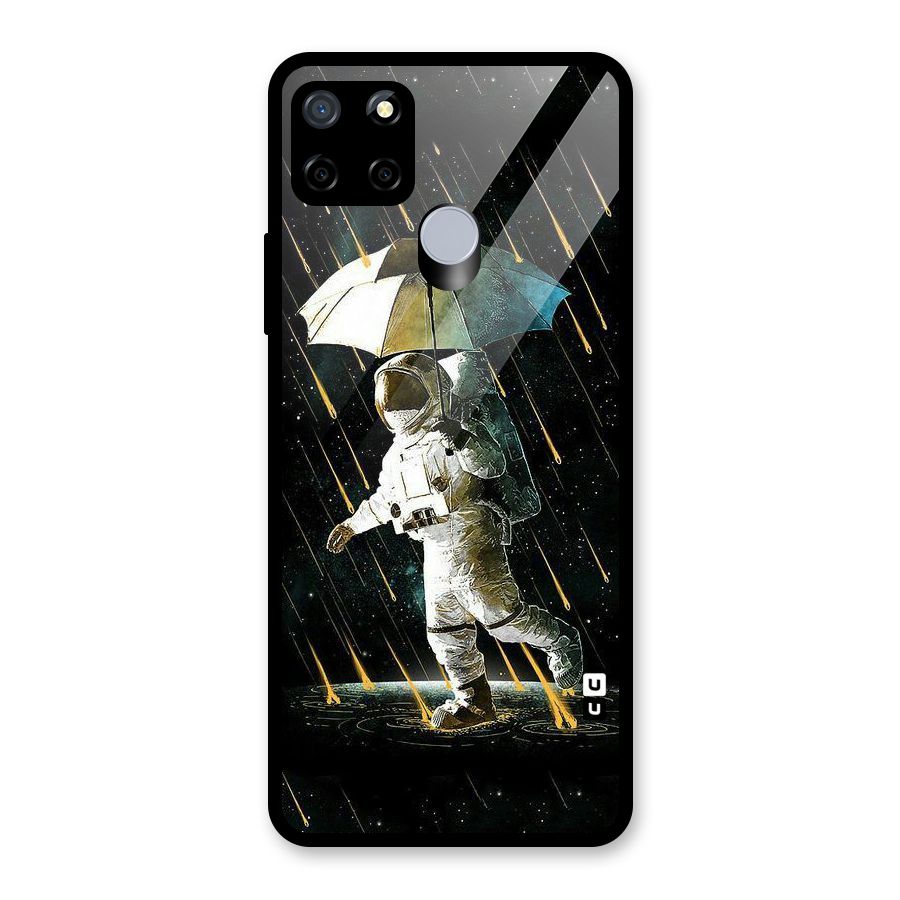 Rain Spaceman Glass Back Case for Realme C15