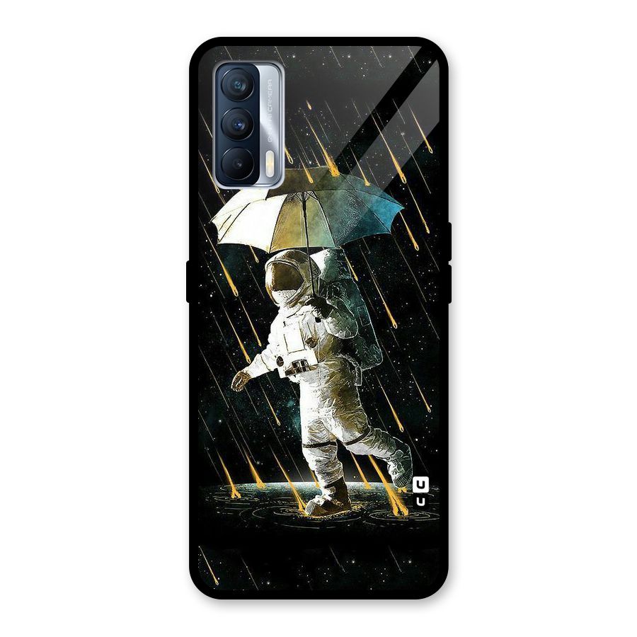 Rain Spaceman Glass Back Case for Realme X7
