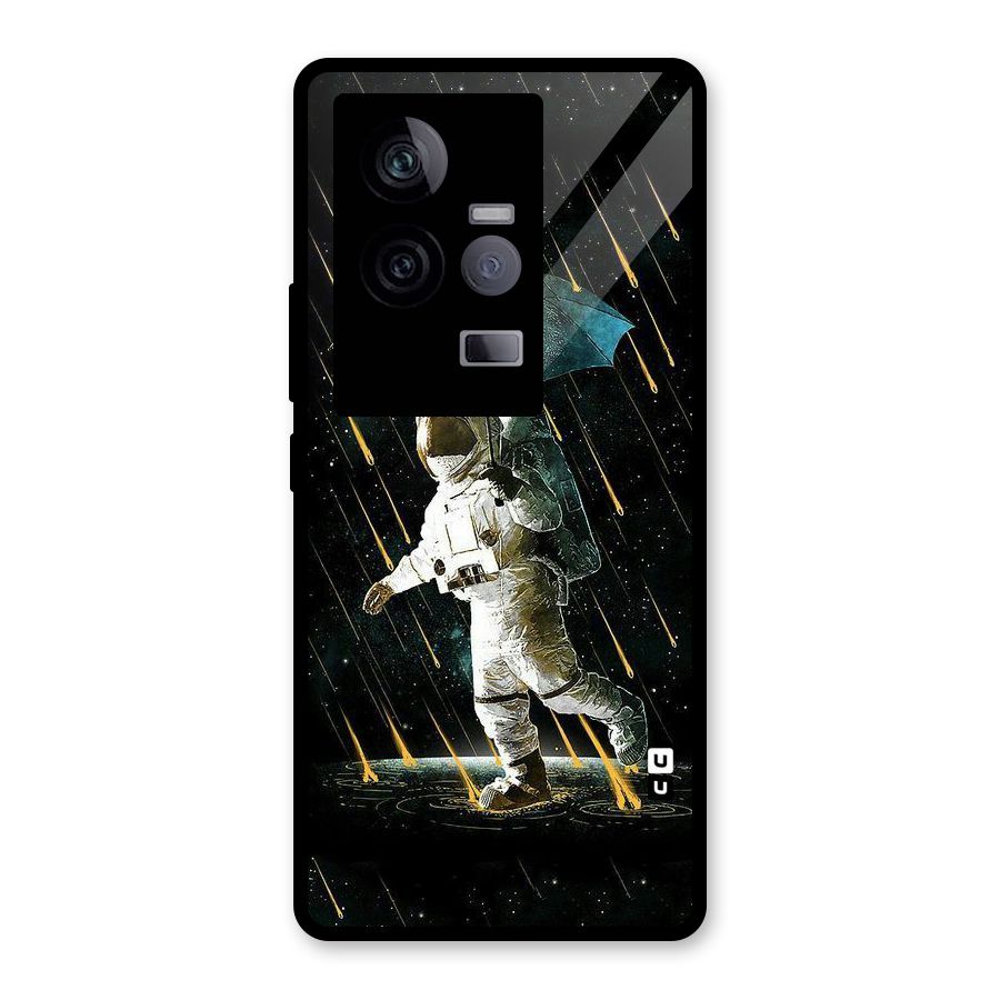 Rain Spaceman Glass Back Case for Vivo iQOO 11 5G