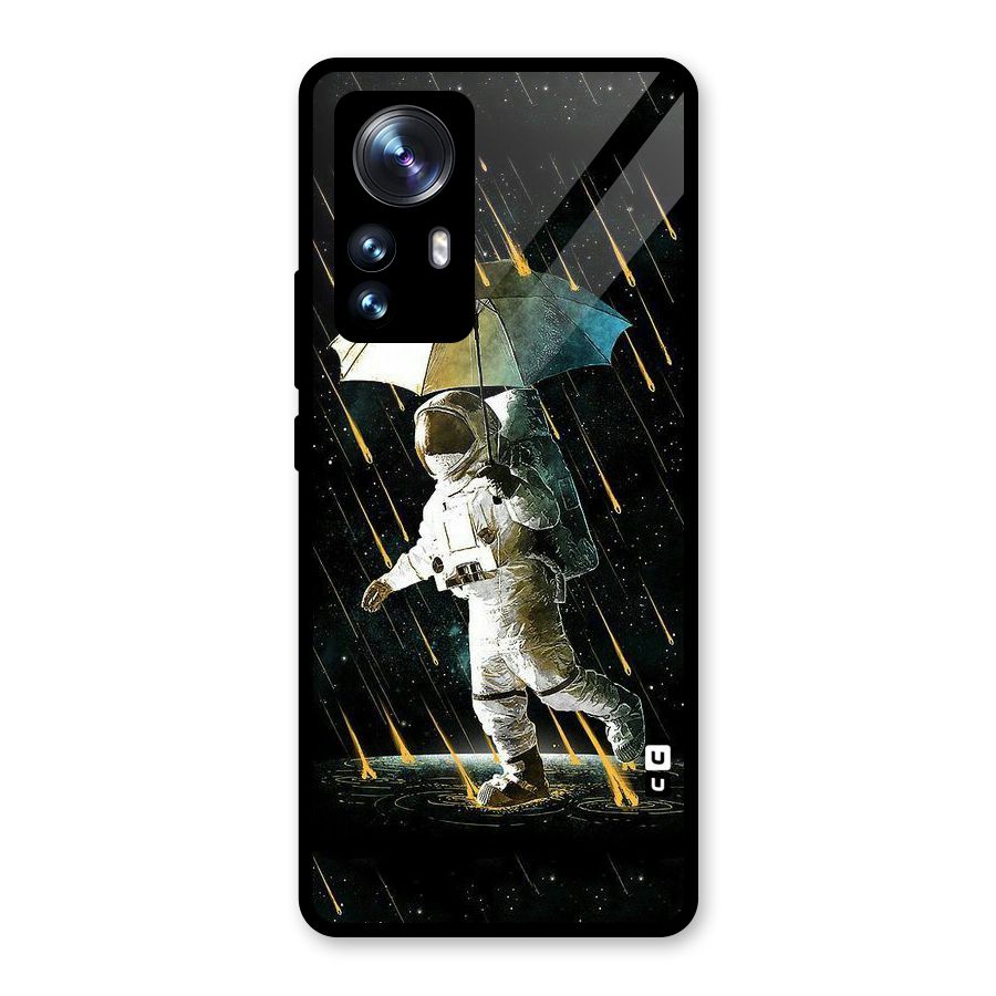 Rain Spaceman Glass Back Case for Xiaomi 12 Pro