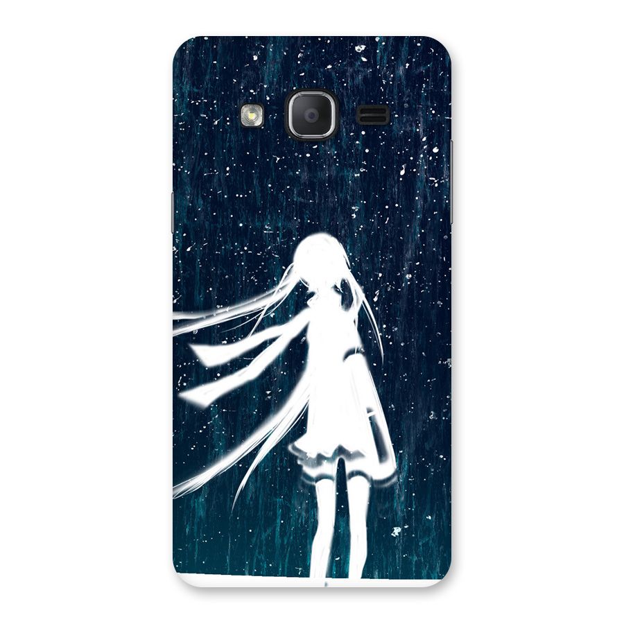 Rain White Girl Back Case for Galaxy On7 2015