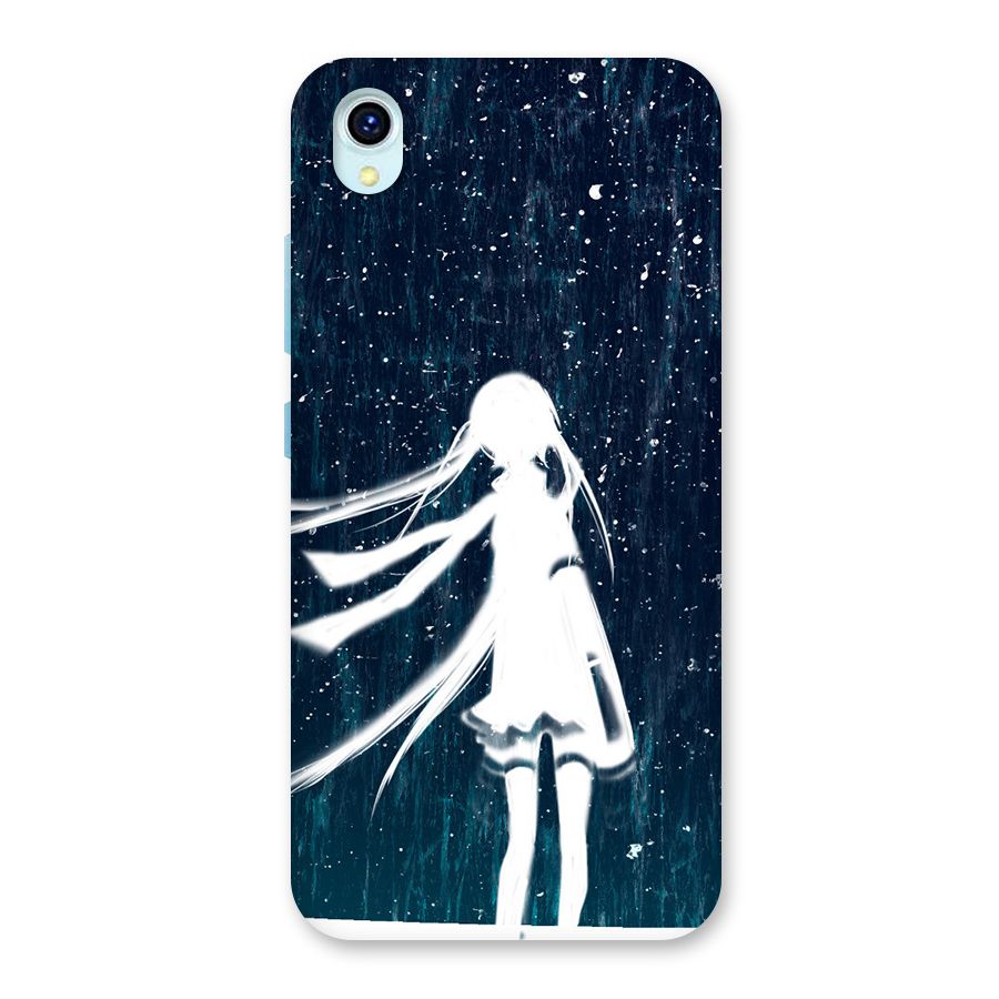 Rain White Girl Back Case for Vivo Y1s