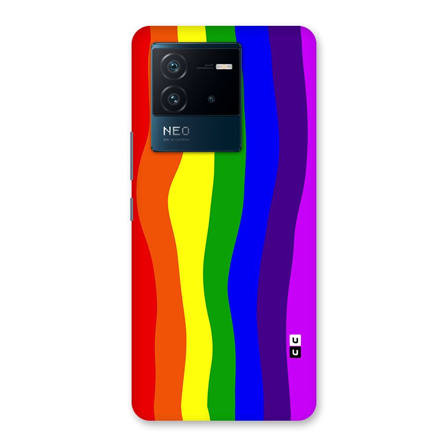 Rainbow Curves Back Case for Vivo iQOO Neo 6 5G