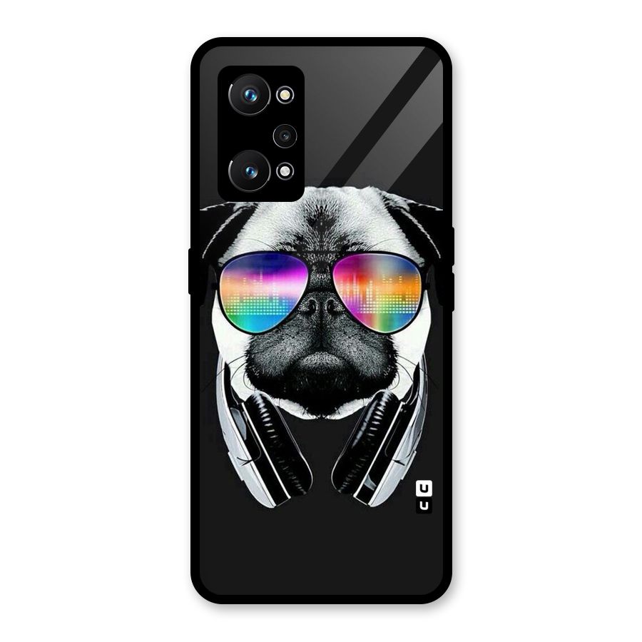 Rainbow Dog Swag Glass Back Case for Realme GT Neo 3T