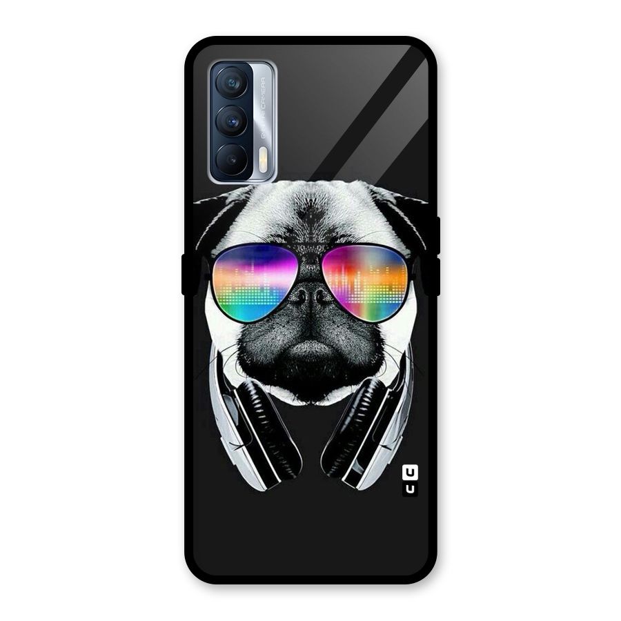 Rainbow Dog Swag Glass Back Case for Realme X7