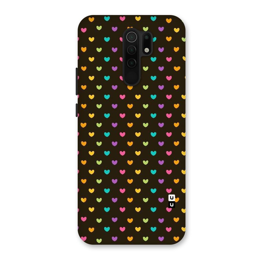 Rainbow Hearts Back Case for Poco M2