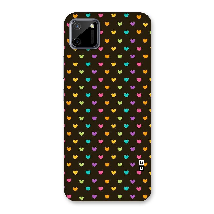 Rainbow Hearts Back Case for Realme C11