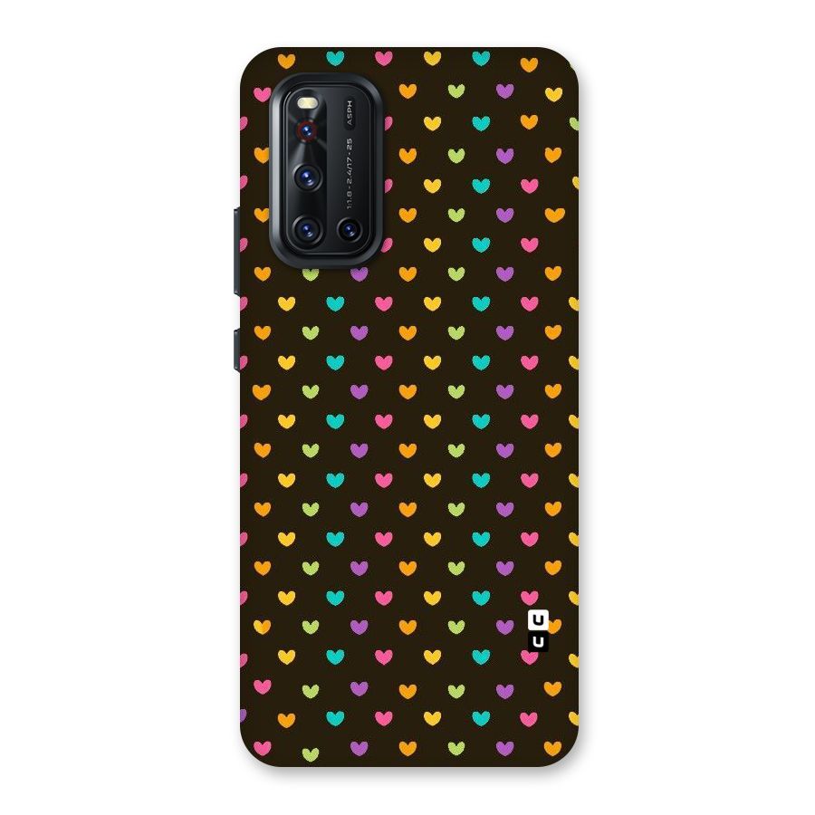 Rainbow Hearts Back Case for Vivo V19