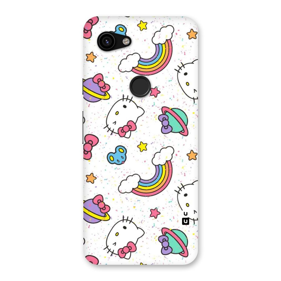 Rainbow Kit Tee Back Case for Google Pixel 3a
