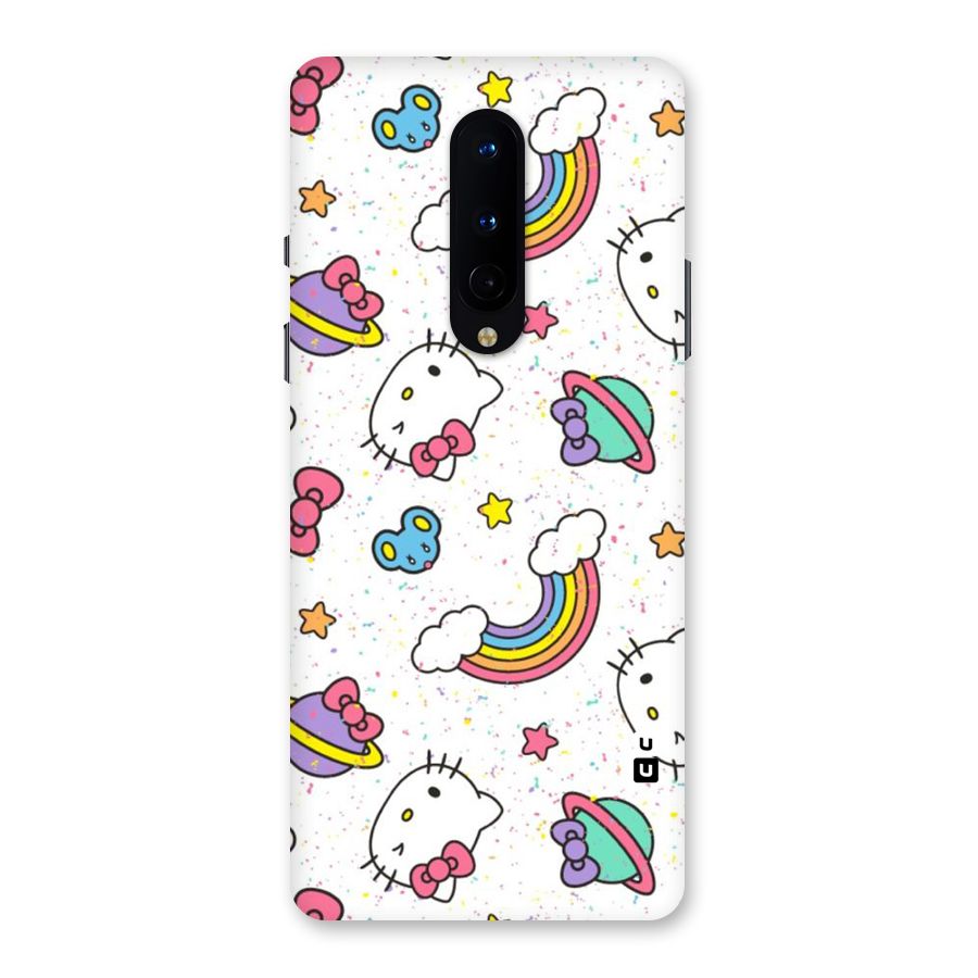 Rainbow Kit Tee Back Case for OnePlus 8