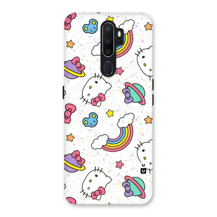 Rainbow Kit Tee Back Case for Oppo A5 (2020)