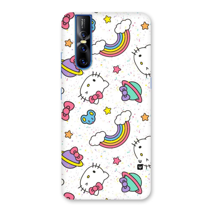 Rainbow Kit Tee Back Case for Vivo V15 Pro