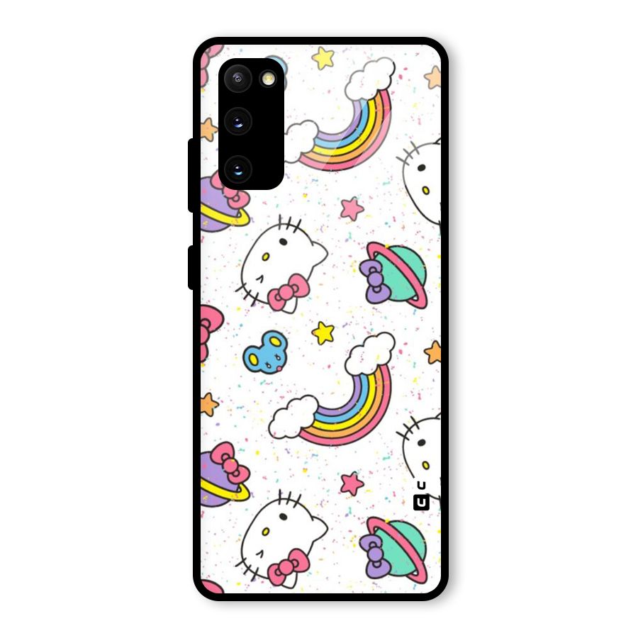 Rainbow Kit Tee Glass Back Case for Galaxy S20 FE 5G
