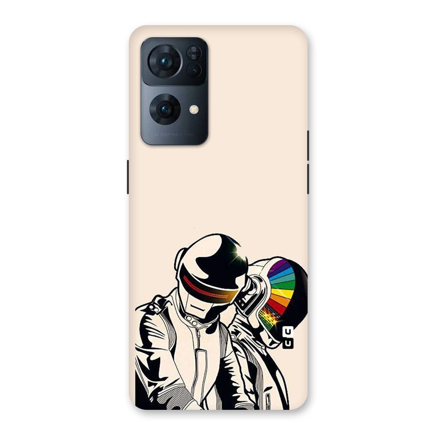 Rainbow Radio Back Case for Oppo Reno7 Pro 5G