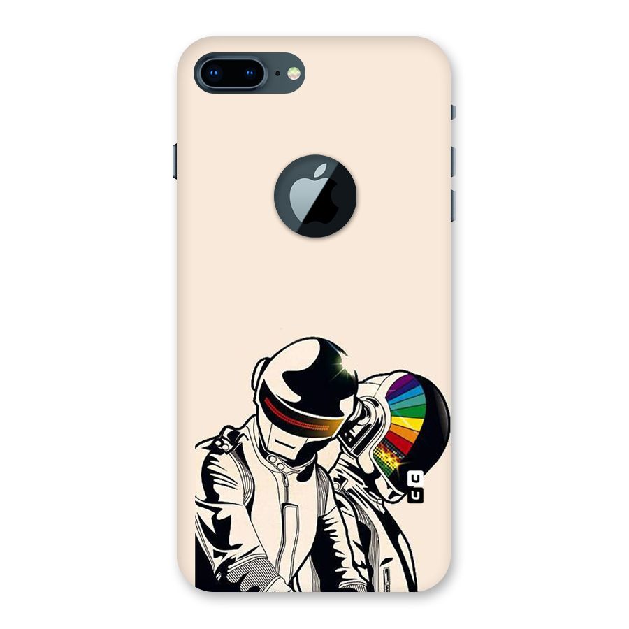 Rainbow Radio Back Case for iPhone 7 Plus Logo Cut