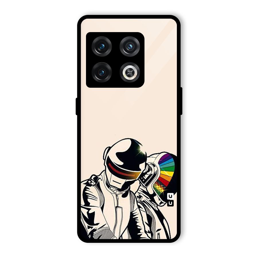 Rainbow Radio Glass Back Case for OnePlus 10 Pro 5G