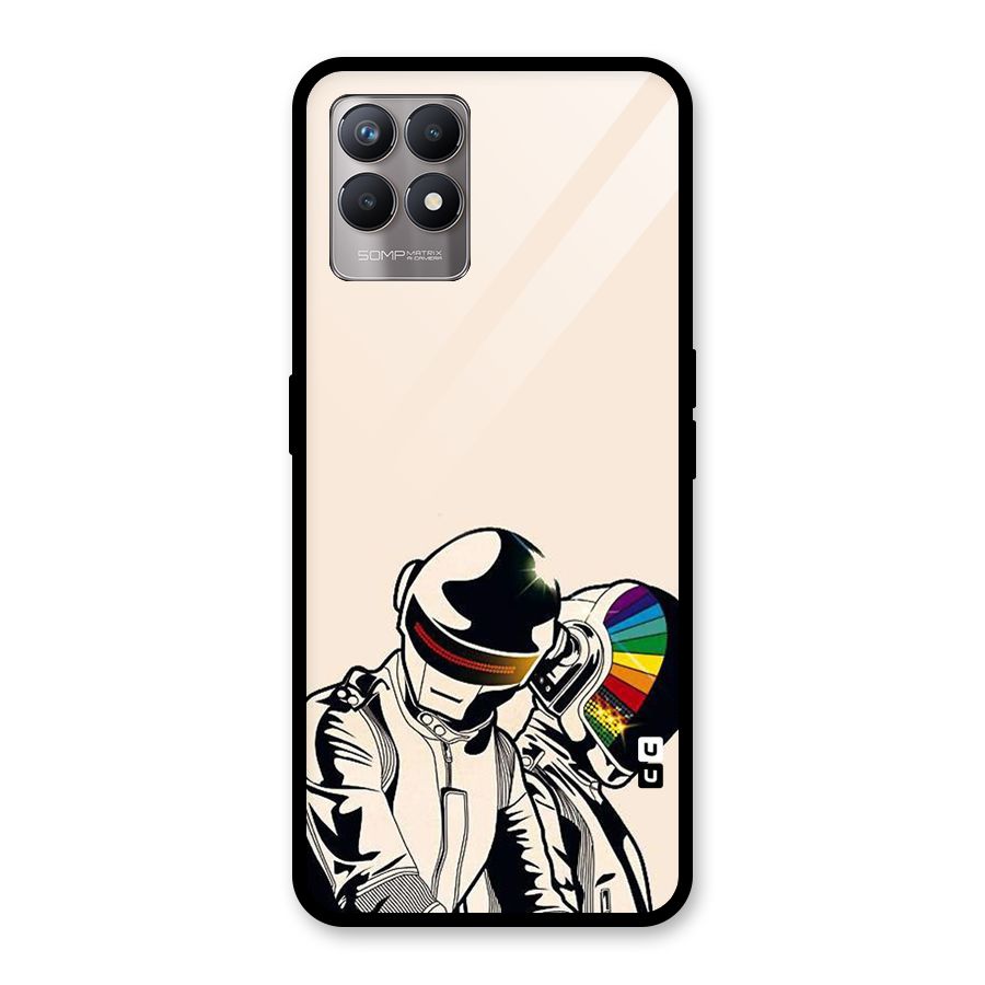 Rainbow Radio Glass Back Case for Realme Narzo 50