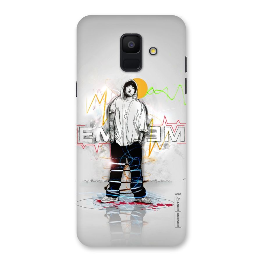 Rap King Eminem Back Case for Galaxy A6 (2018)