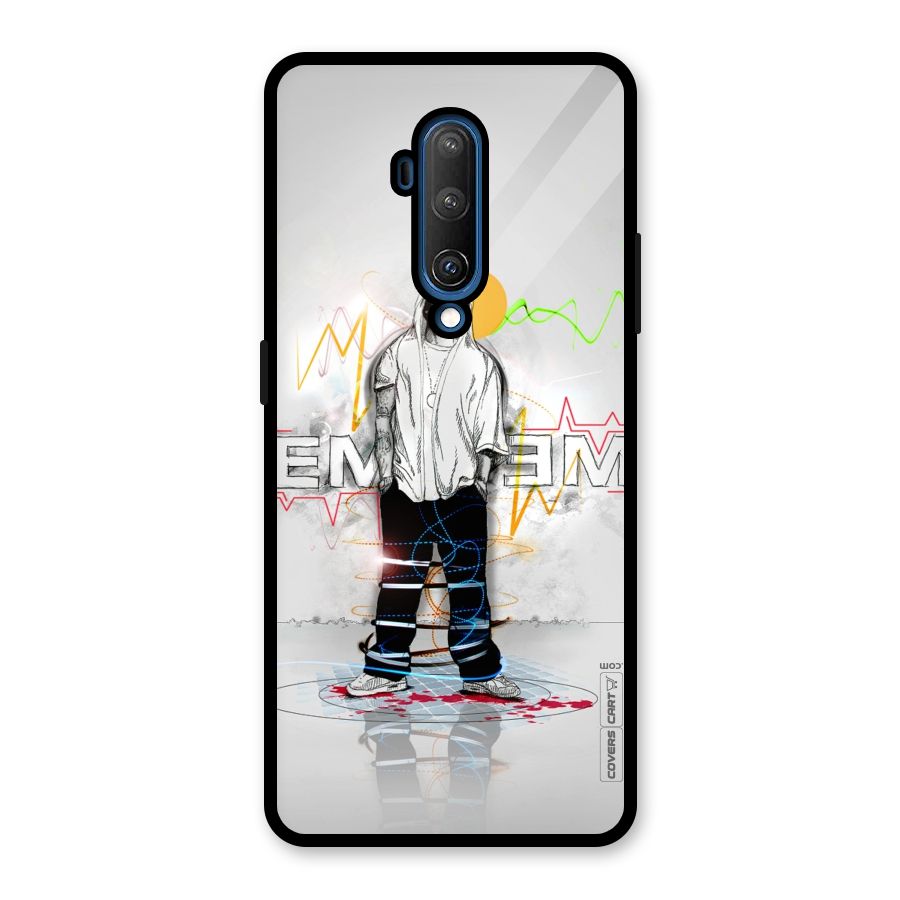 Rap King Eminem Glass Back Case for OnePlus 7T Pro
