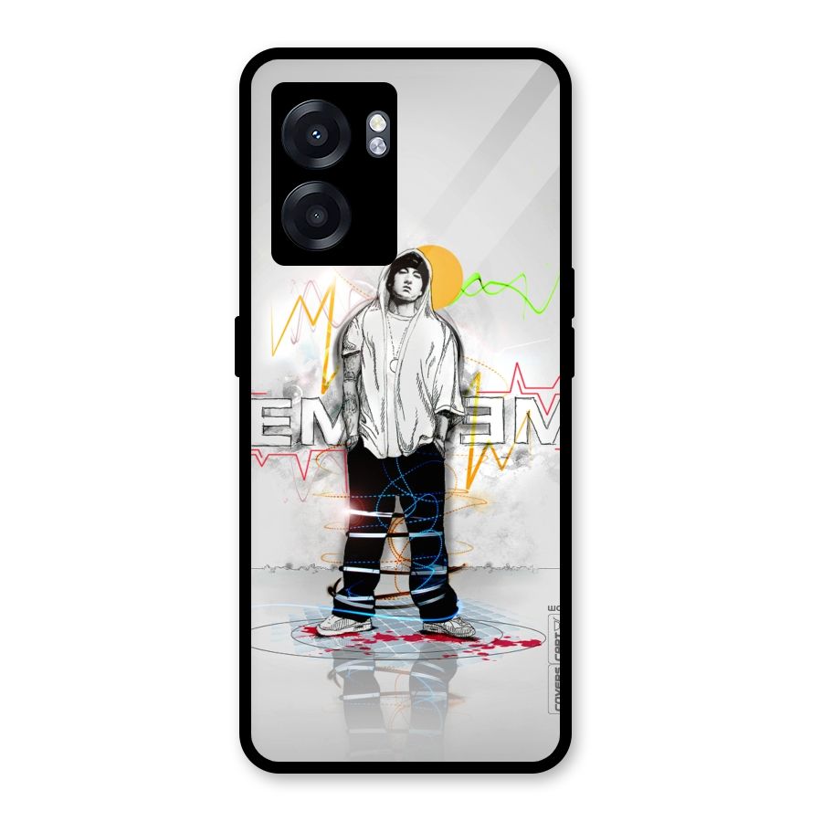 Rap King Eminem Glass Back Case for Realme Narzo 50 5G