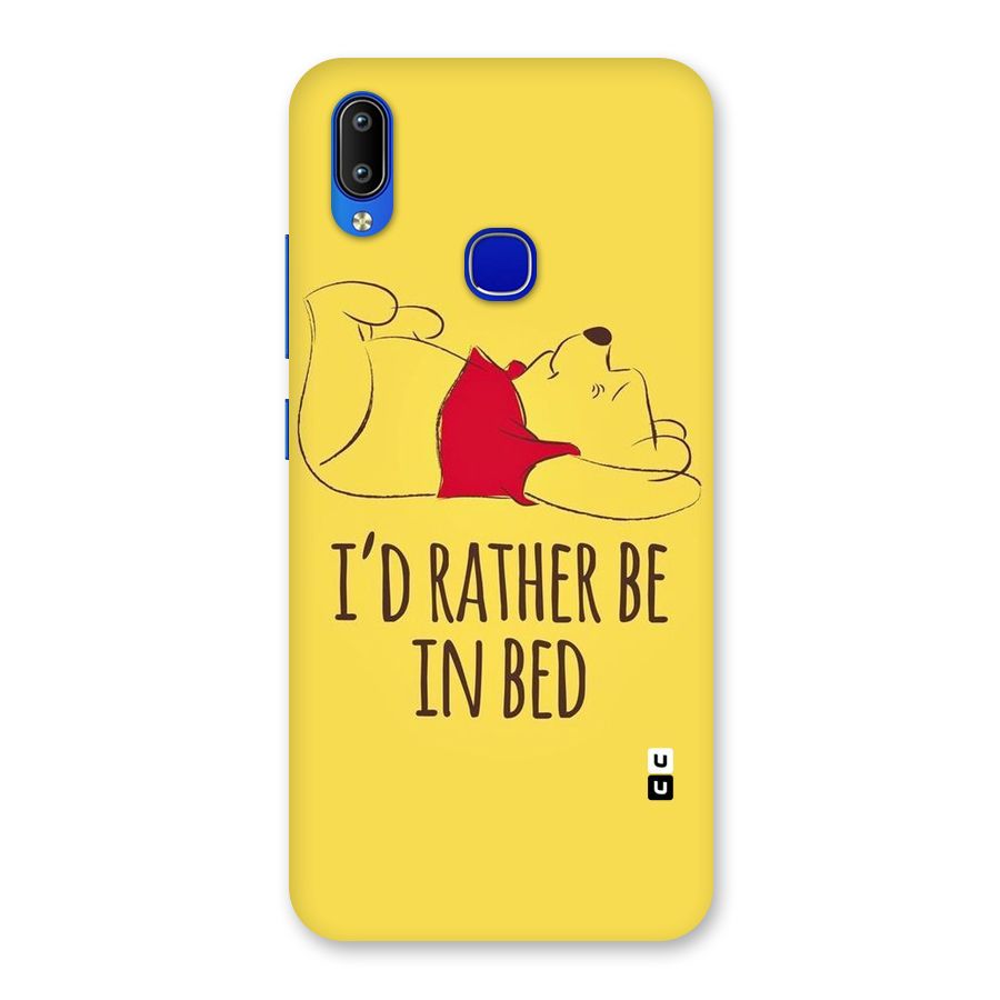 Rather Be In Bed Back Case for Vivo Y91