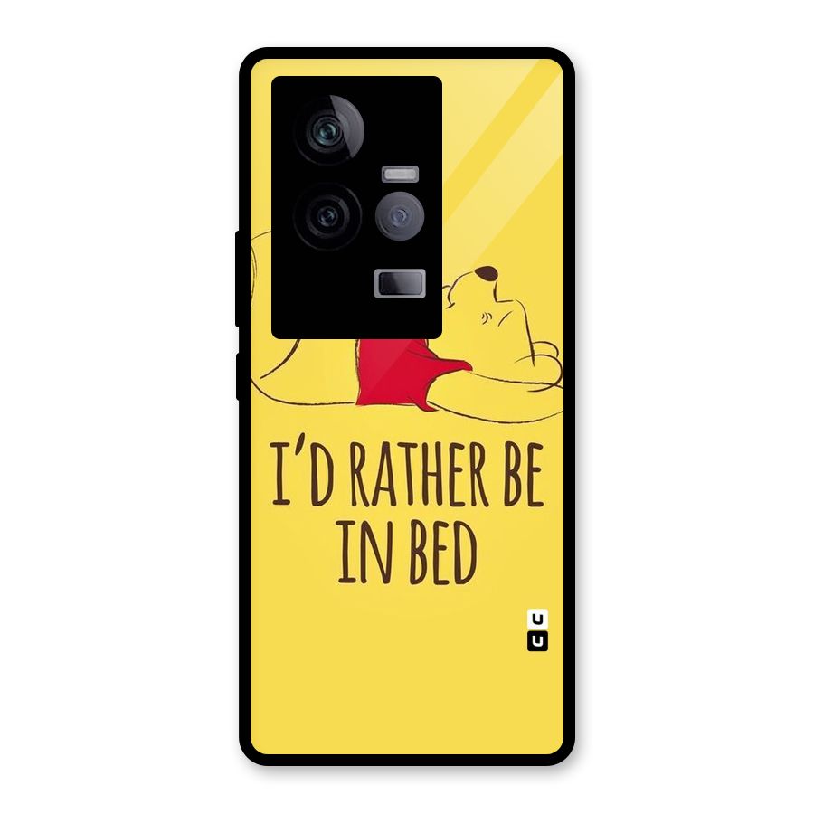 Rather Be In Bed Glass Back Case for Vivo iQOO 11 5G