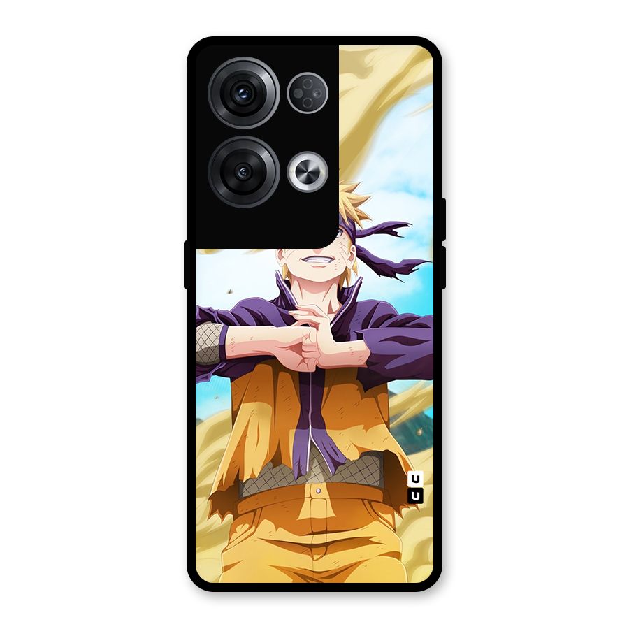 Ready Naruto Glass Back Case for Oppo Reno8 Pro 5G