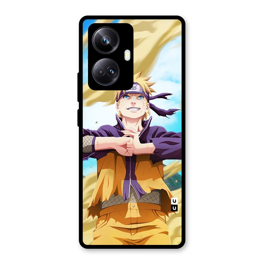 Ready Naruto Glass Back Case for Realme 10 Pro Plus