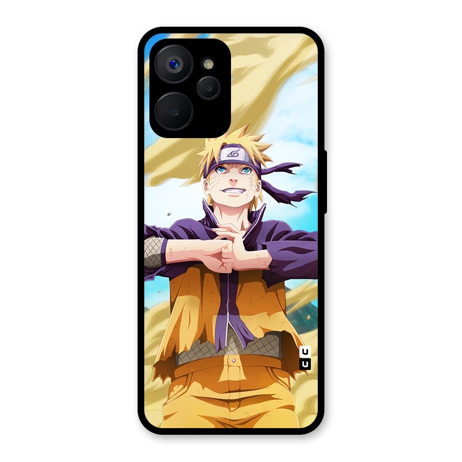 Ready Naruto Glass Back Case for Realme 9i 5G
