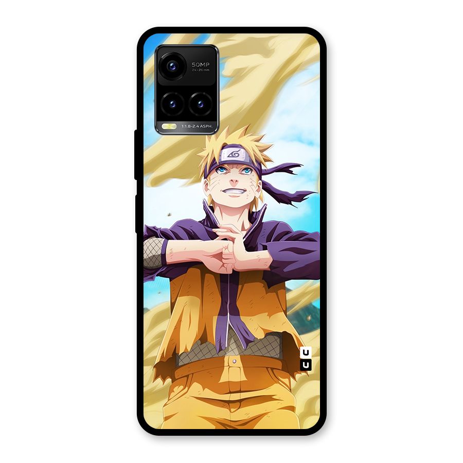 Ready Naruto Glass Back Case for Vivo Y21A