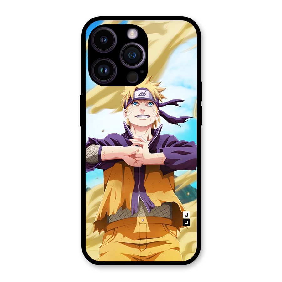 Ready Naruto Glass Back Case for iPhone 14 Pro Max