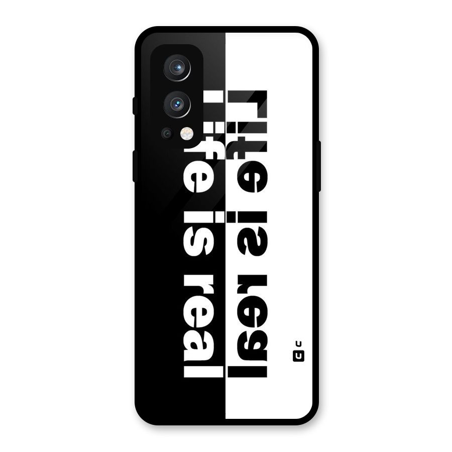 Real Life Glass Back Case for OnePlus Nord 2 5G