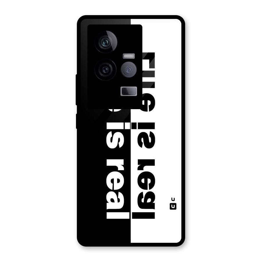 Real Life Glass Back Case for Vivo iQOO 11 5G