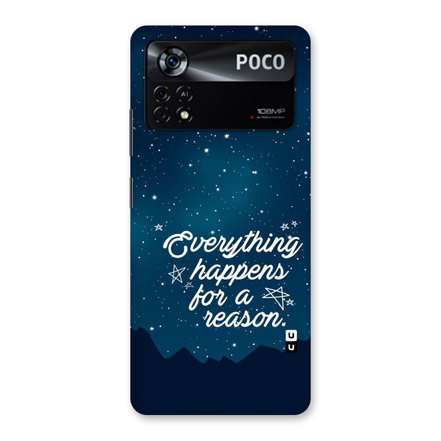 Reason Sky Back Case for Poco X4 Pro 5G