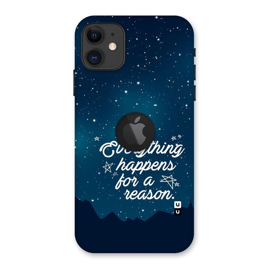 Reason Sky Back Case for iPhone 11 Logo Cut