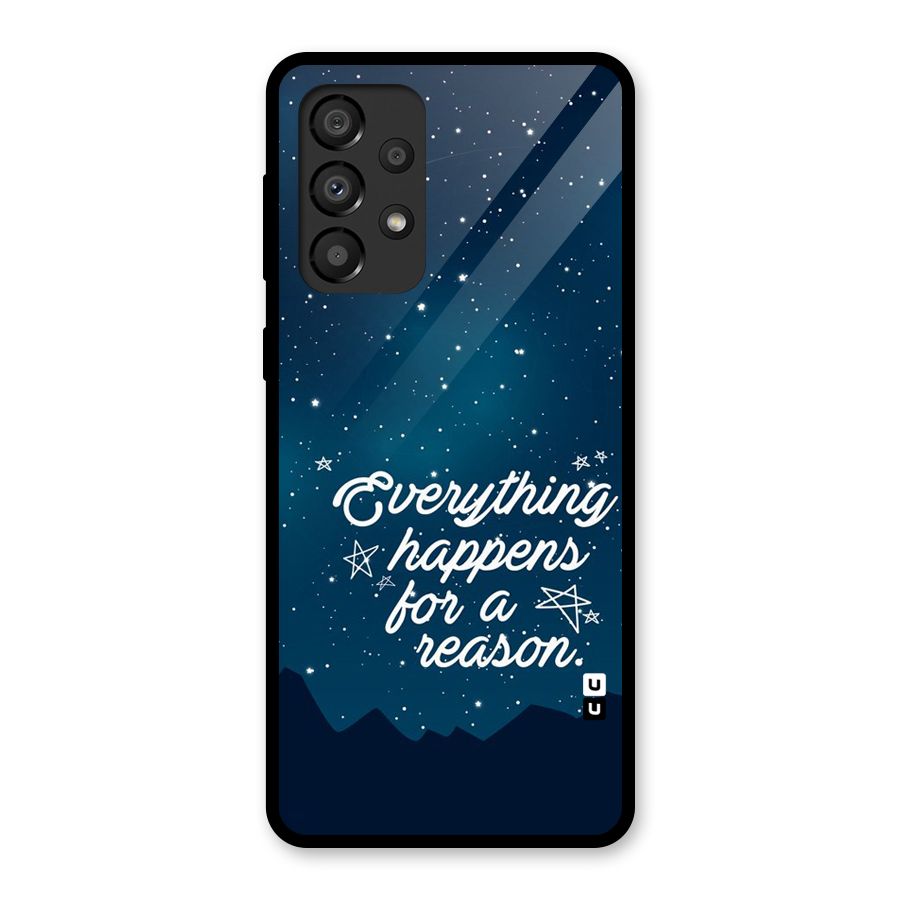 Reason Sky Glass Back Case for Galaxy A33 5G