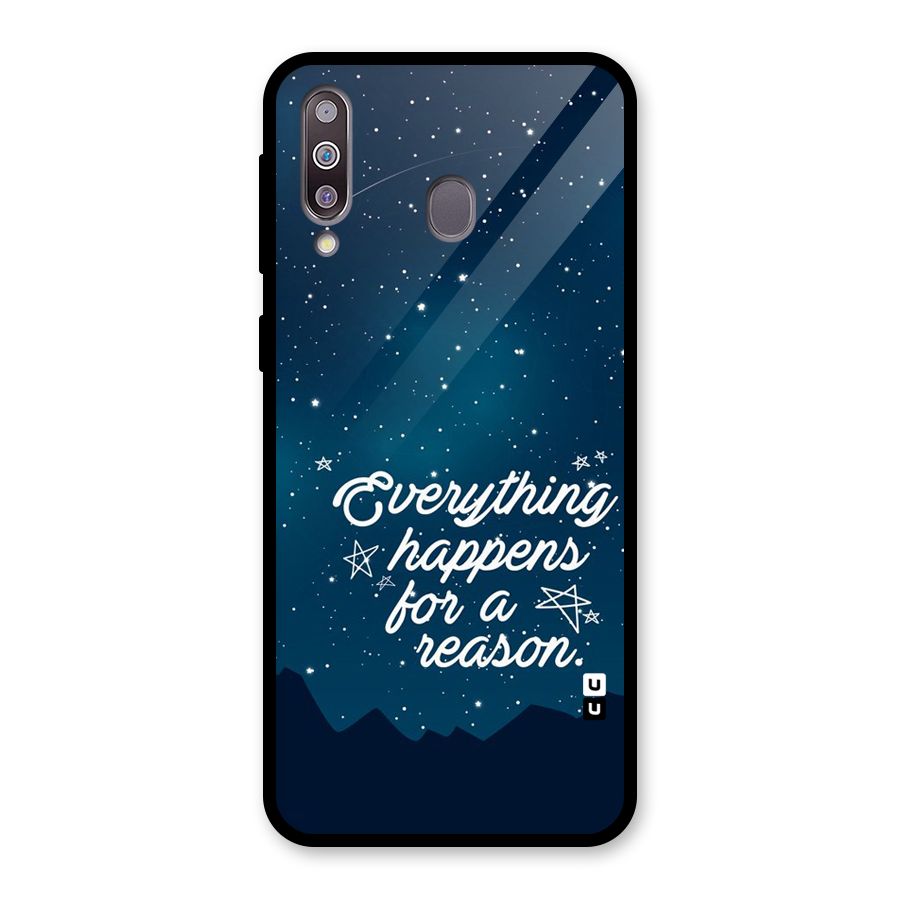 Reason Sky Glass Back Case for Galaxy M30